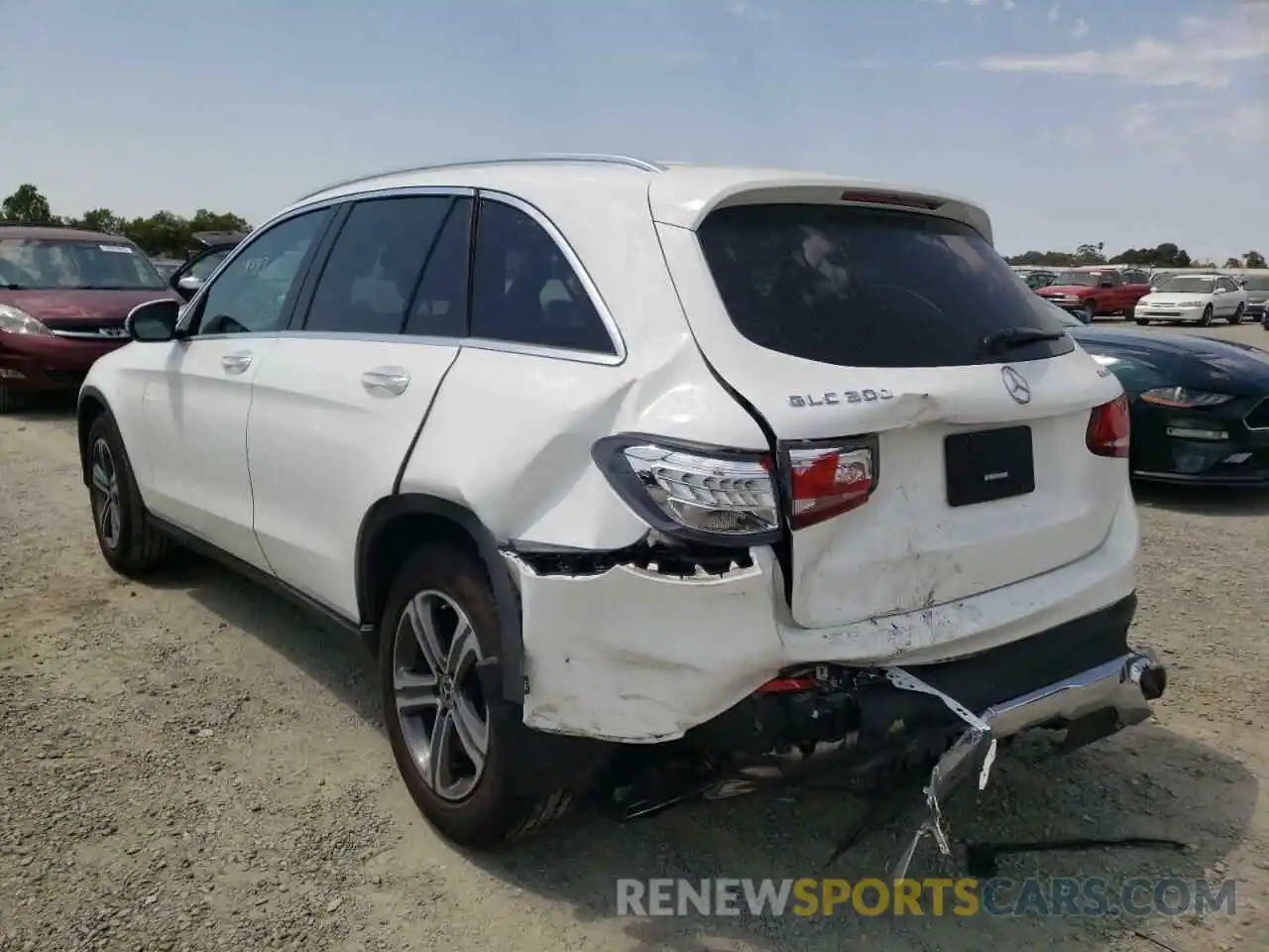 3 Photograph of a damaged car WDC0G4KB3KV140769 MERCEDES-BENZ GLC-CLASS 2019