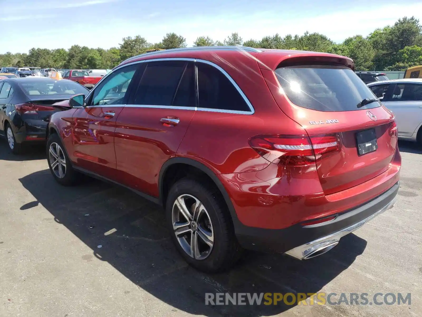 3 Photograph of a damaged car WDC0G4KB3KV148404 MERCEDES-BENZ GLC-CLASS 2019