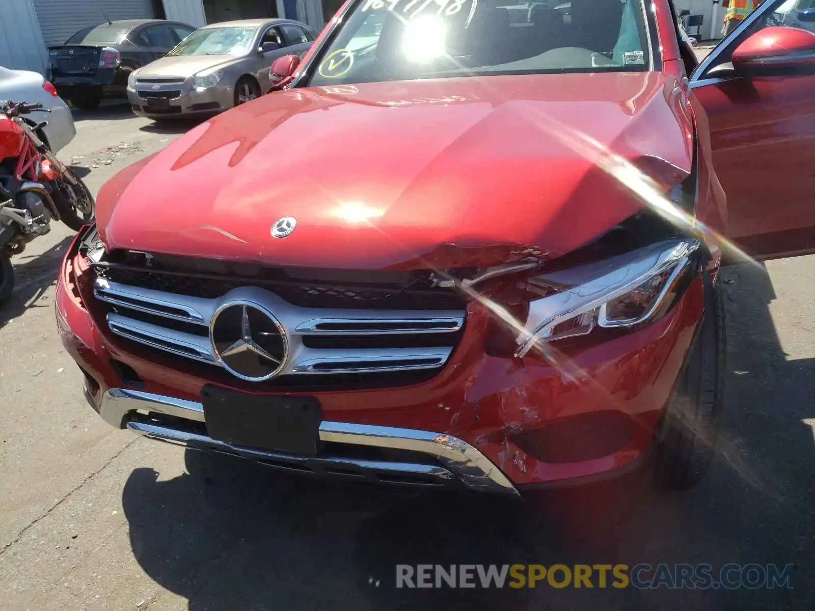 7 Photograph of a damaged car WDC0G4KB3KV148404 MERCEDES-BENZ GLC-CLASS 2019