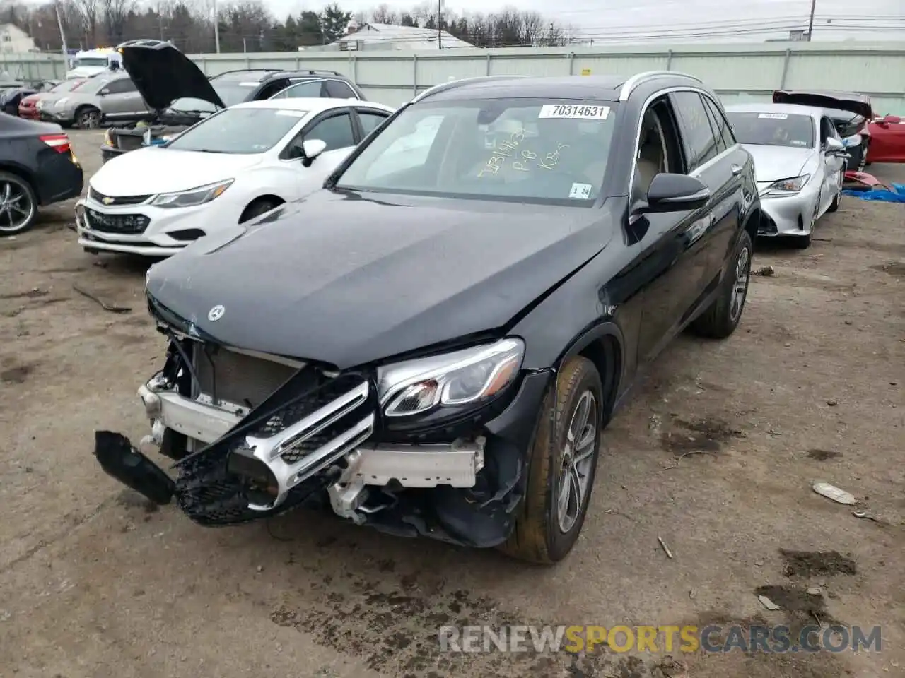 2 Photograph of a damaged car WDC0G4KB3KV155921 MERCEDES-BENZ GLC-CLASS 2019