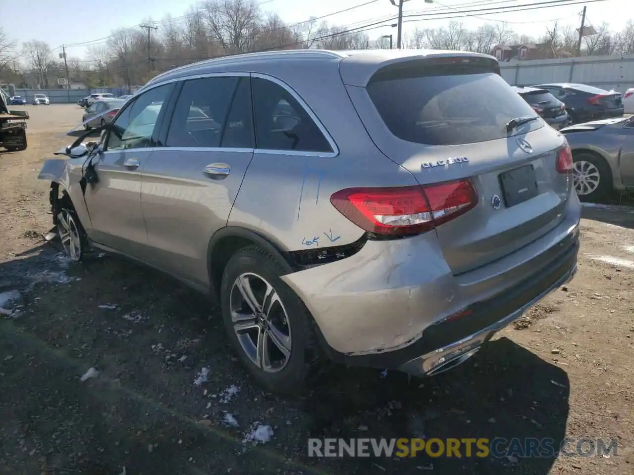 3 Photograph of a damaged car WDC0G4KB3KV166062 MERCEDES-BENZ GLC-CLASS 2019