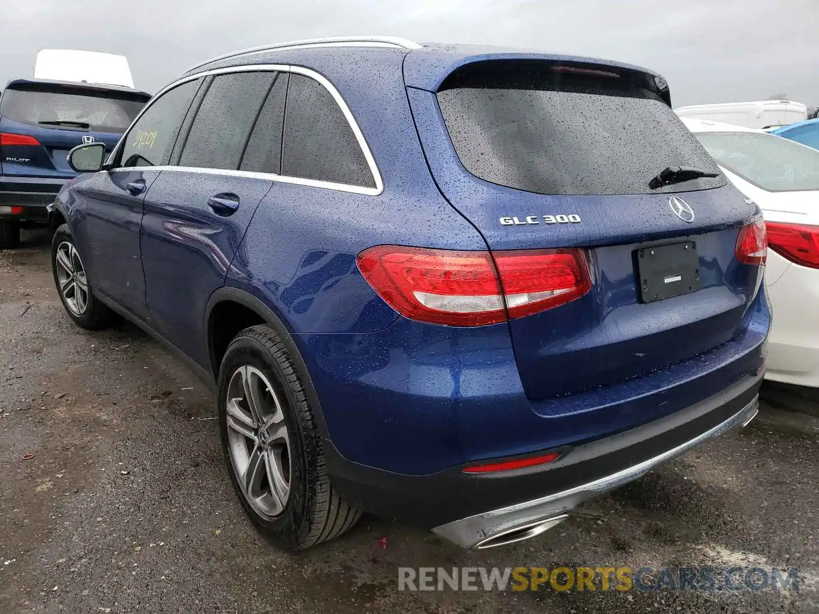 3 Photograph of a damaged car WDC0G4KB3KV167616 MERCEDES-BENZ GLC-CLASS 2019