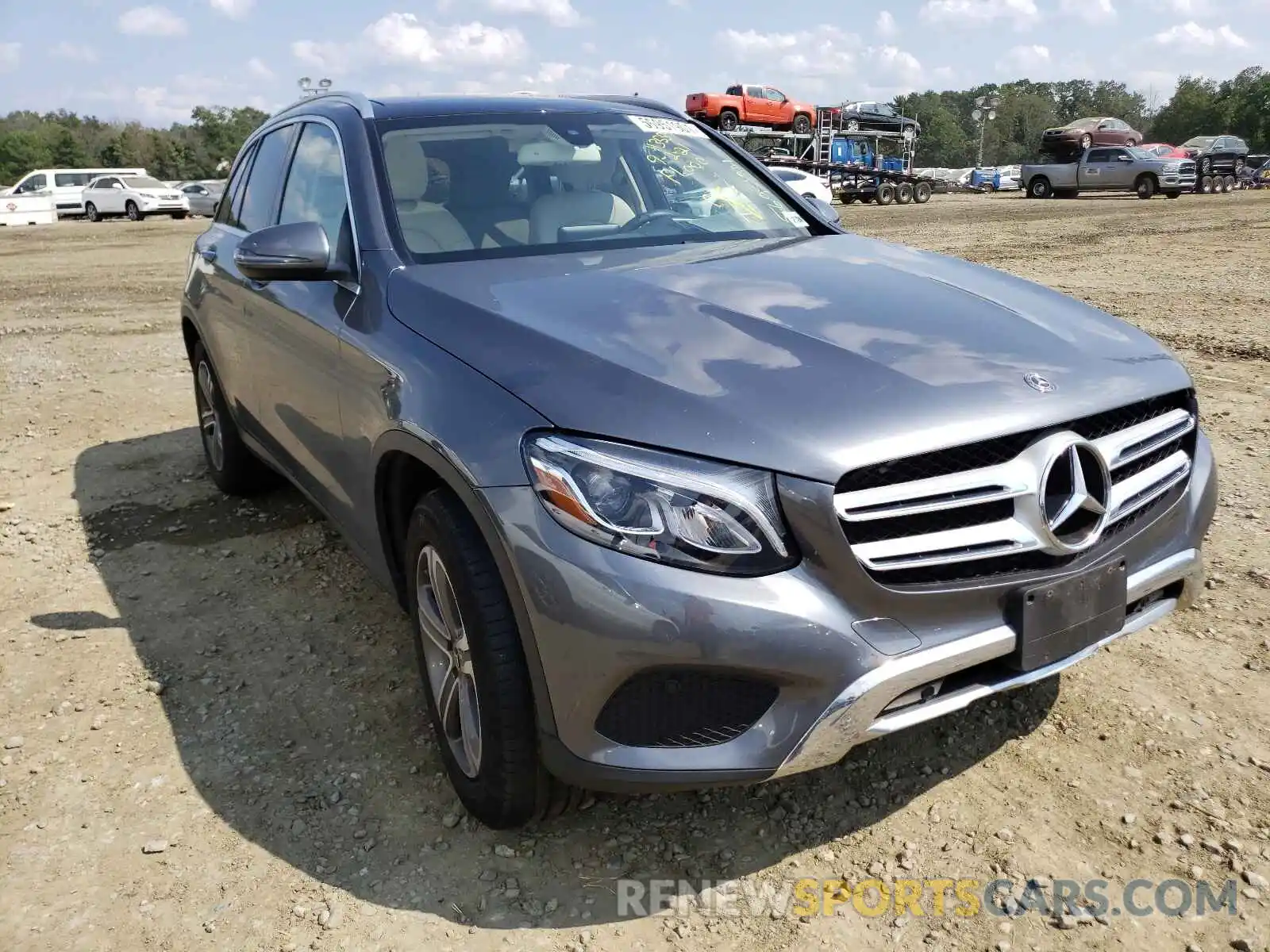 1 Photograph of a damaged car WDC0G4KB3KV193858 MERCEDES-BENZ GLC-CLASS 2019