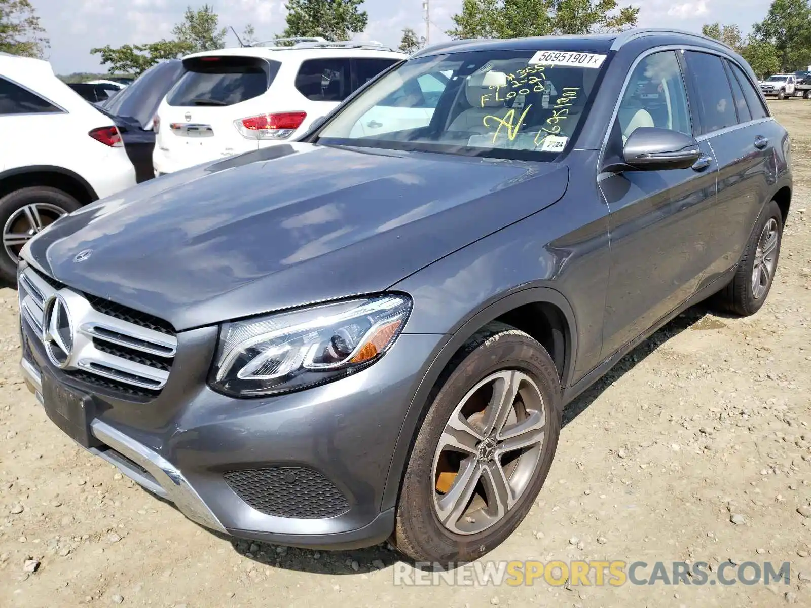 2 Photograph of a damaged car WDC0G4KB3KV193858 MERCEDES-BENZ GLC-CLASS 2019