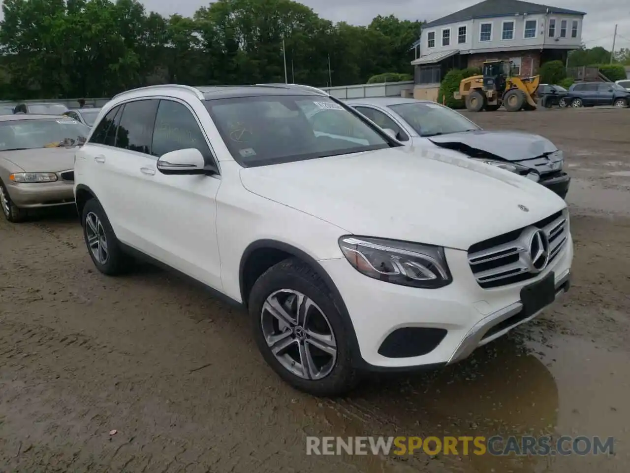 1 Photograph of a damaged car WDC0G4KB4K1005372 MERCEDES-BENZ GLC-CLASS 2019