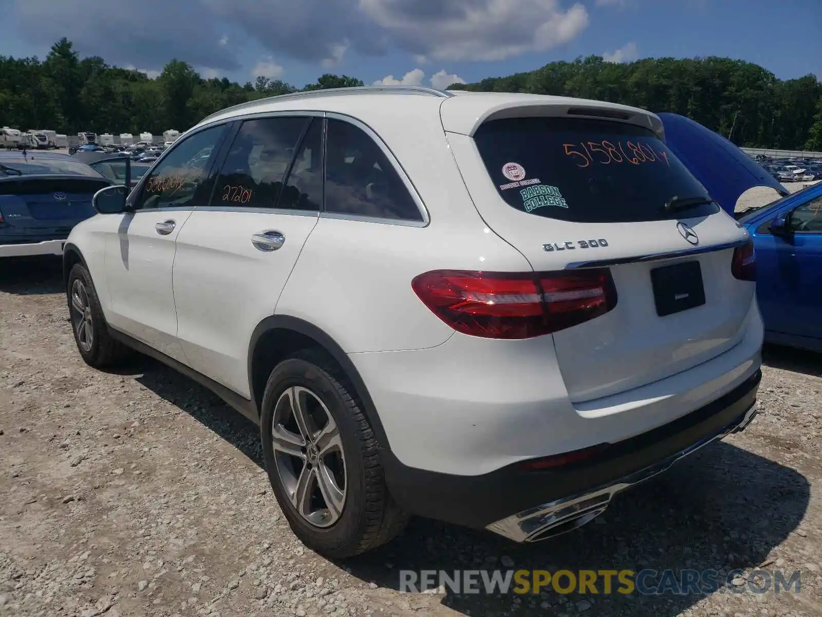 3 Photograph of a damaged car WDC0G4KB4KF577027 MERCEDES-BENZ GLC-CLASS 2019