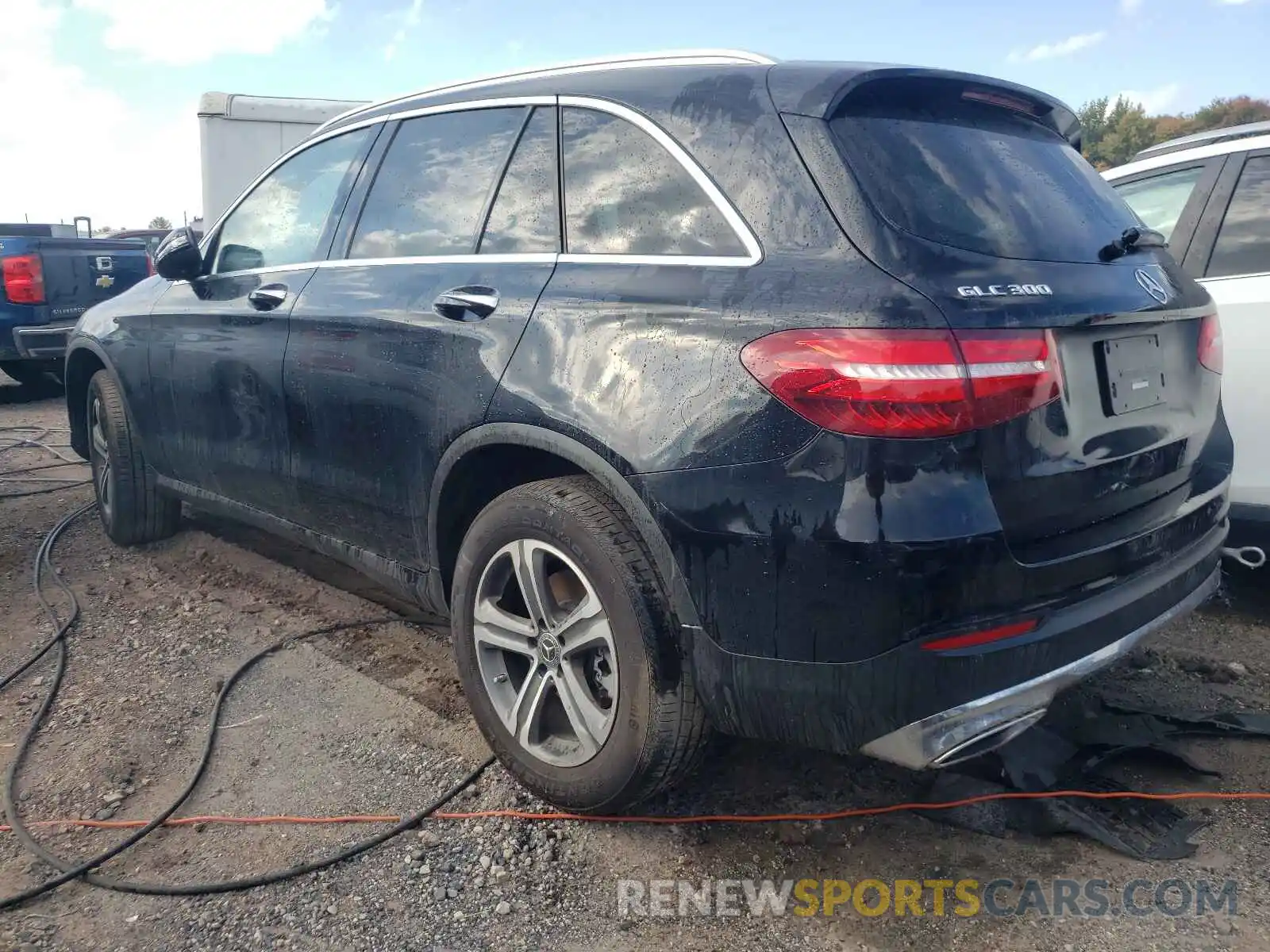 3 Photograph of a damaged car WDC0G4KB4KF604436 MERCEDES-BENZ GLC-CLASS 2019