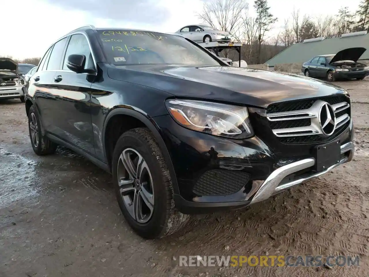 1 Photograph of a damaged car WDC0G4KB4KF633421 MERCEDES-BENZ GLC-CLASS 2019