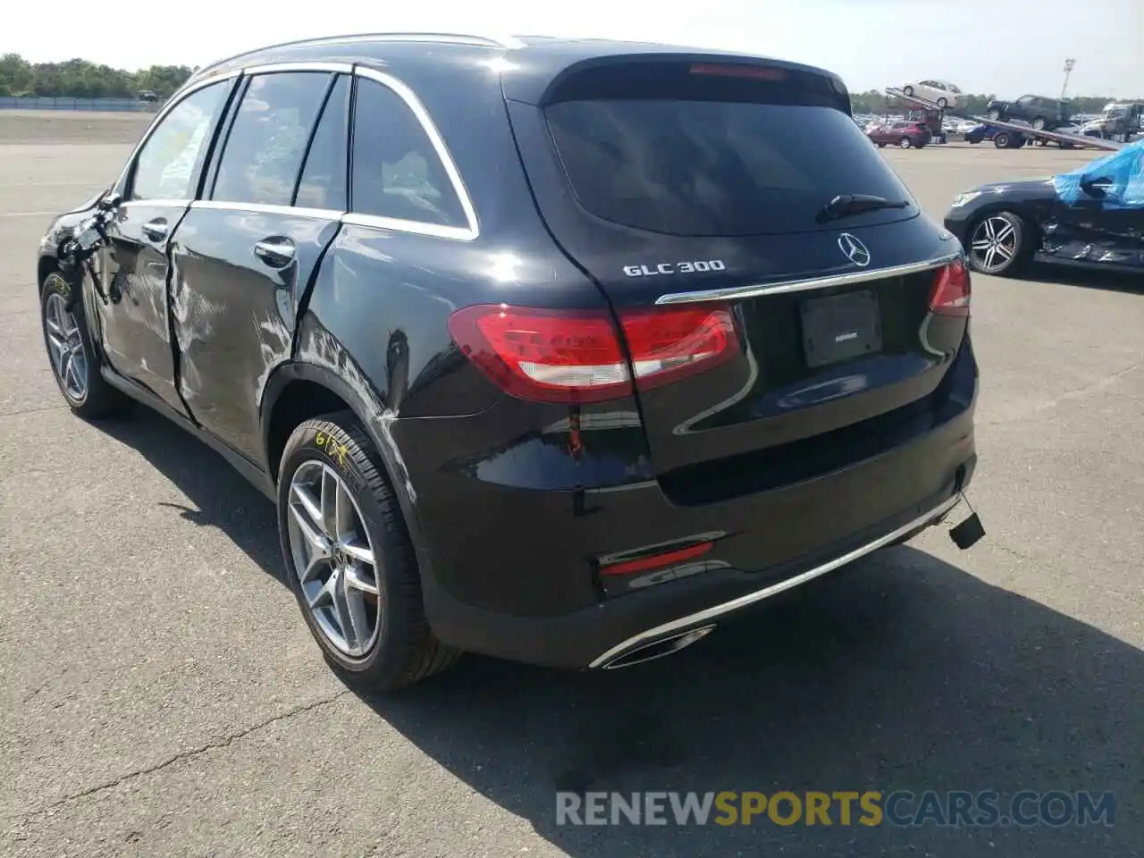 3 Photograph of a damaged car WDC0G4KB4KV126878 MERCEDES-BENZ GLC-CLASS 2019