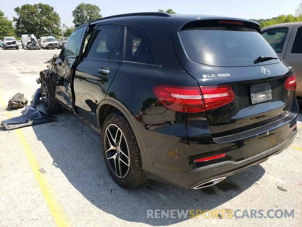 3 Photograph of a damaged car WDC0G4KB4KV131191 MERCEDES-BENZ GLC-CLASS 2019