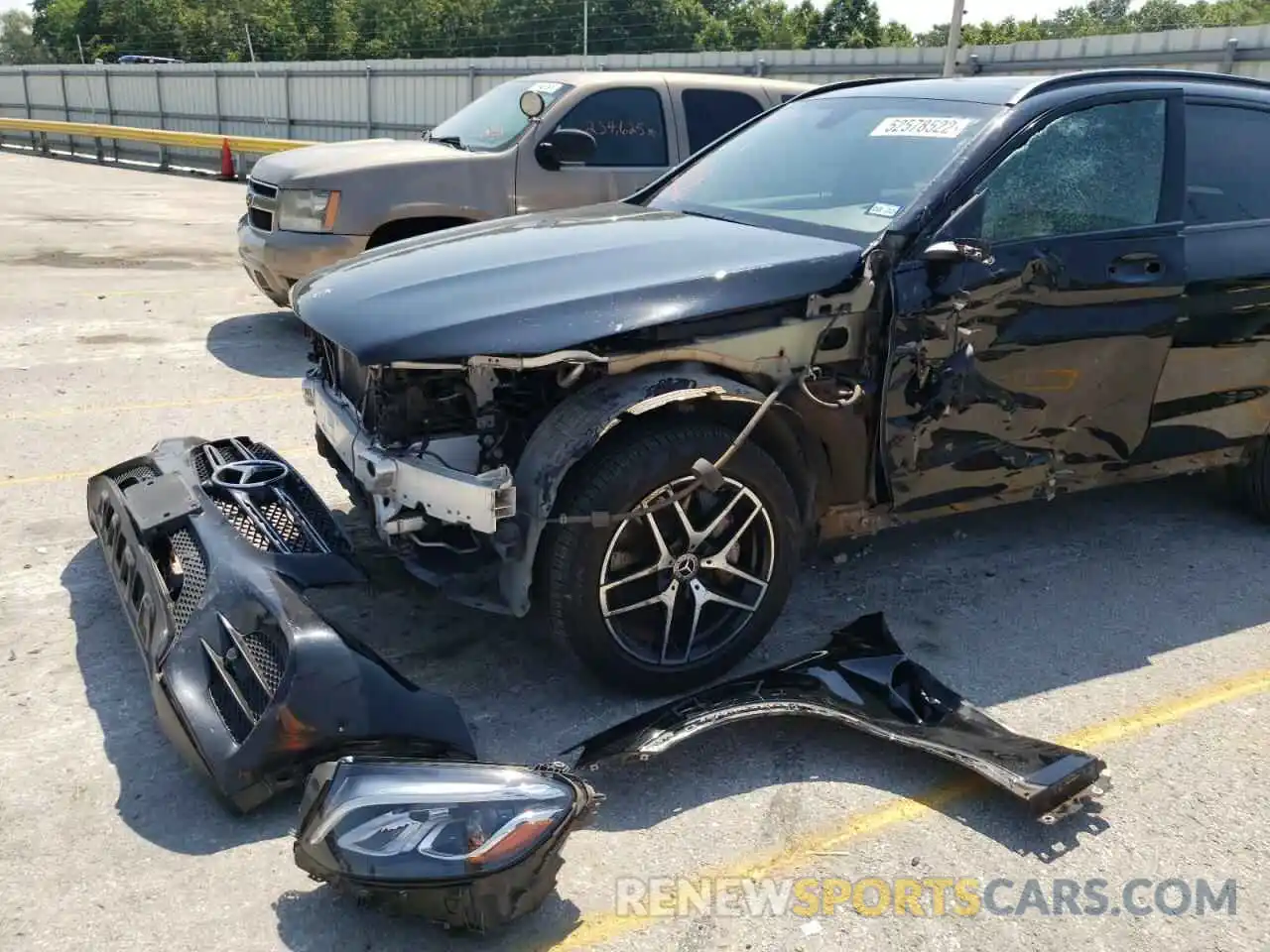 9 Photograph of a damaged car WDC0G4KB4KV131191 MERCEDES-BENZ GLC-CLASS 2019