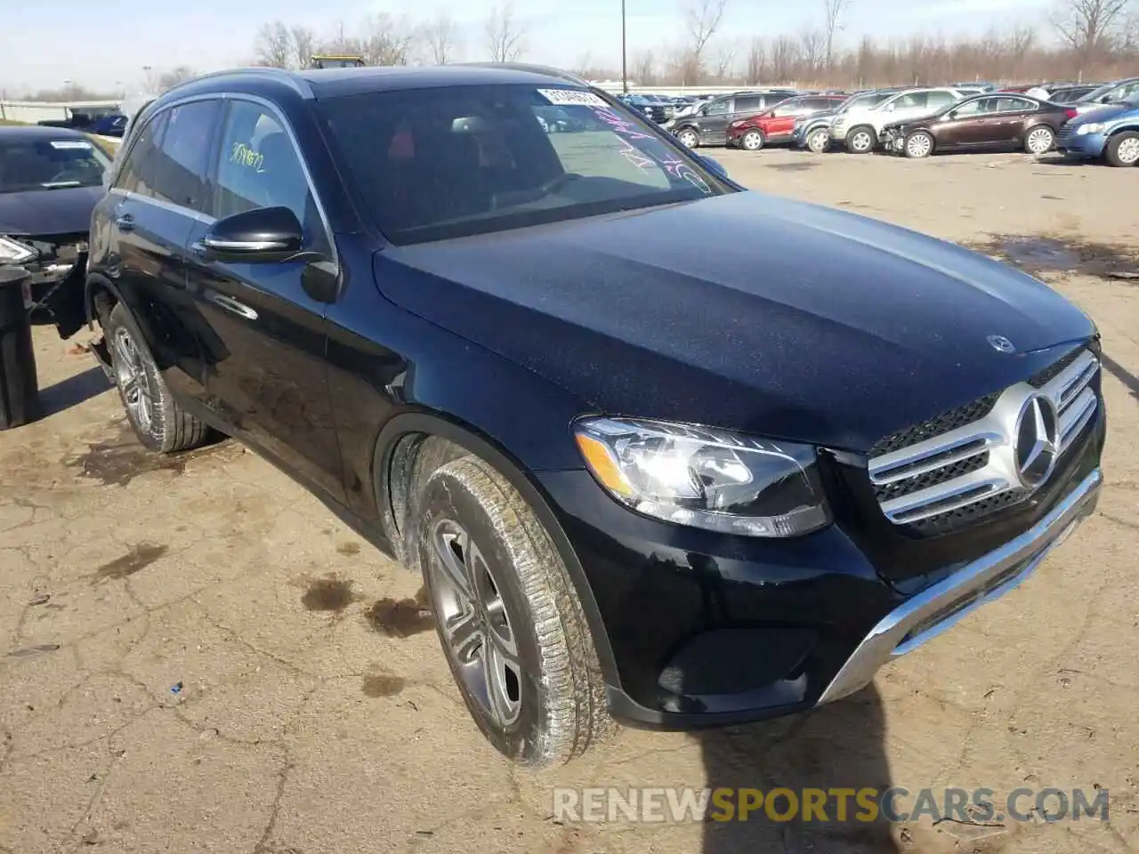 1 Photograph of a damaged car WDC0G4KB4KV133782 MERCEDES-BENZ GLC-CLASS 2019