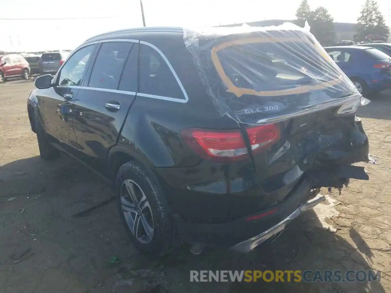 3 Photograph of a damaged car WDC0G4KB4KV133782 MERCEDES-BENZ GLC-CLASS 2019