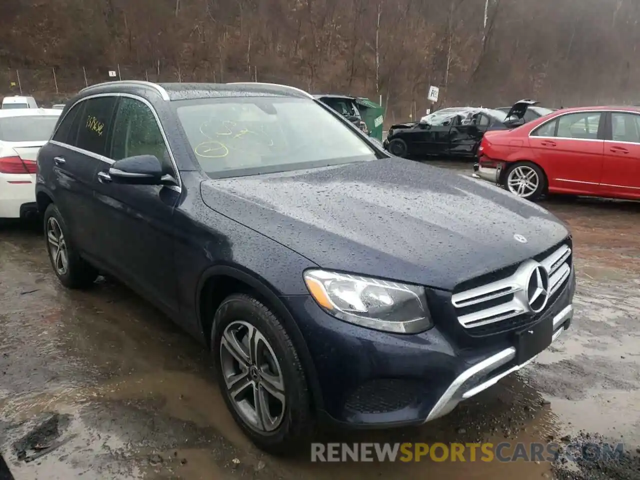 1 Photograph of a damaged car WDC0G4KB4KV155510 MERCEDES-BENZ GLC-CLASS 2019