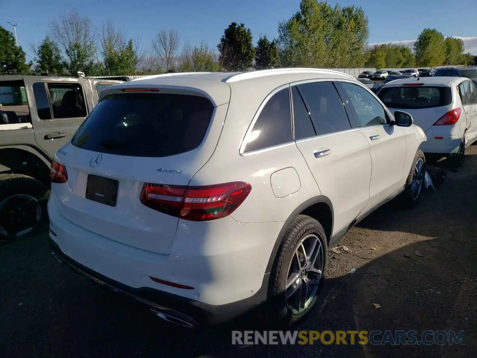 4 Photograph of a damaged car WDC0G4KB4KV166944 MERCEDES-BENZ GLC-CLASS 2019