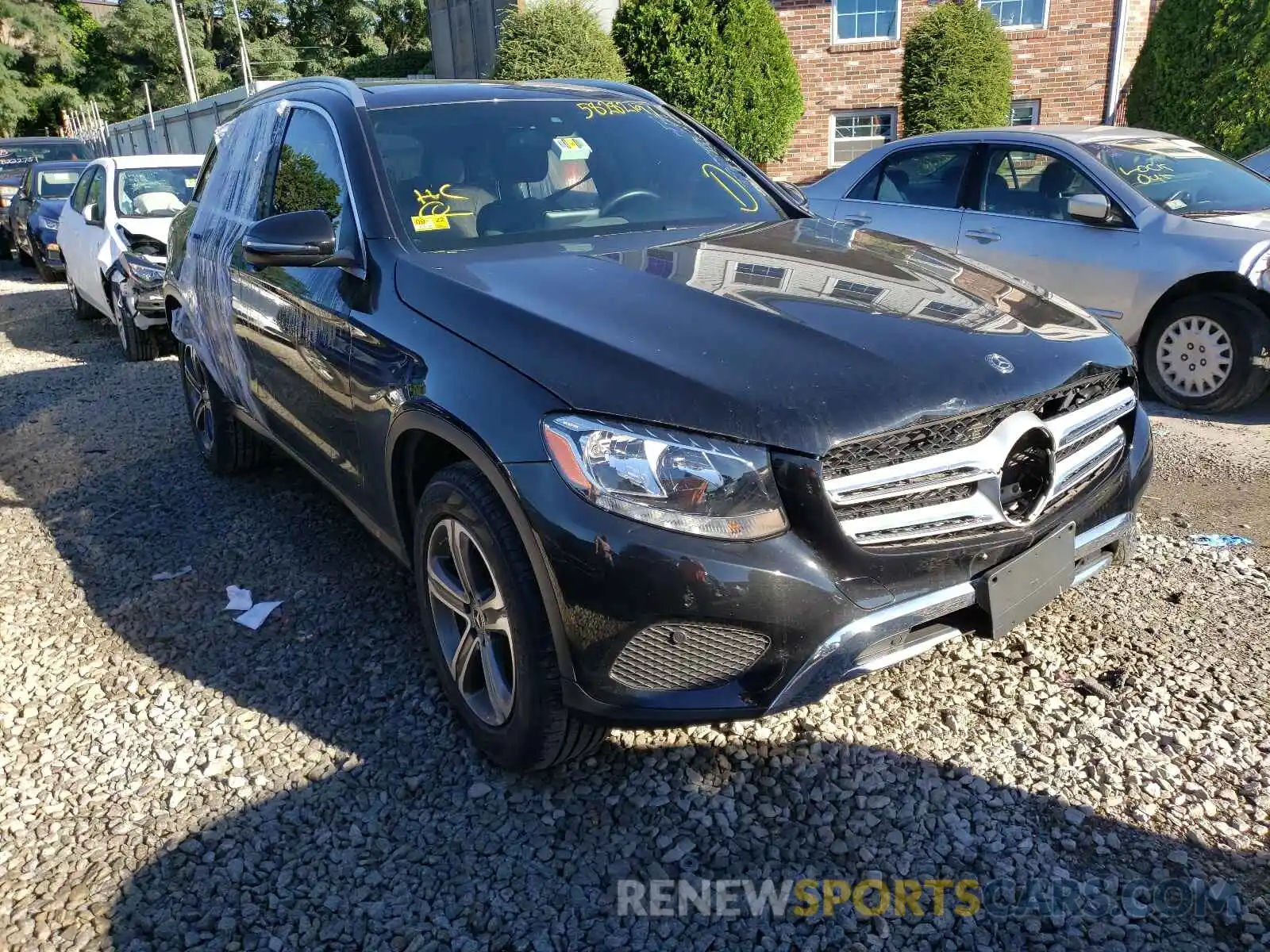 1 Photograph of a damaged car WDC0G4KB4KV168015 MERCEDES-BENZ GLC-CLASS 2019