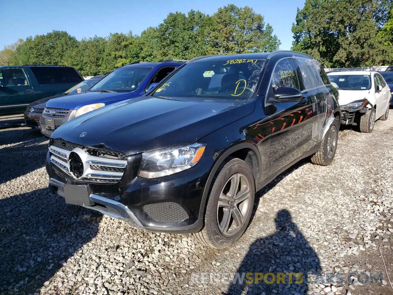 2 Photograph of a damaged car WDC0G4KB4KV168015 MERCEDES-BENZ GLC-CLASS 2019