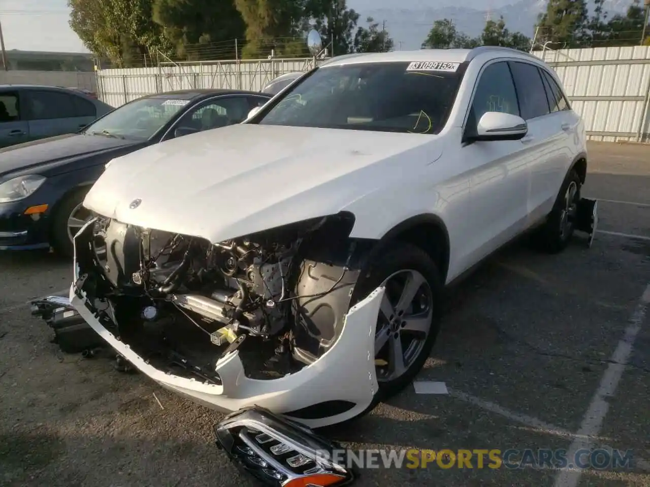 2 Photograph of a damaged car WDC0G4KB4KV179340 MERCEDES-BENZ GLC-CLASS 2019