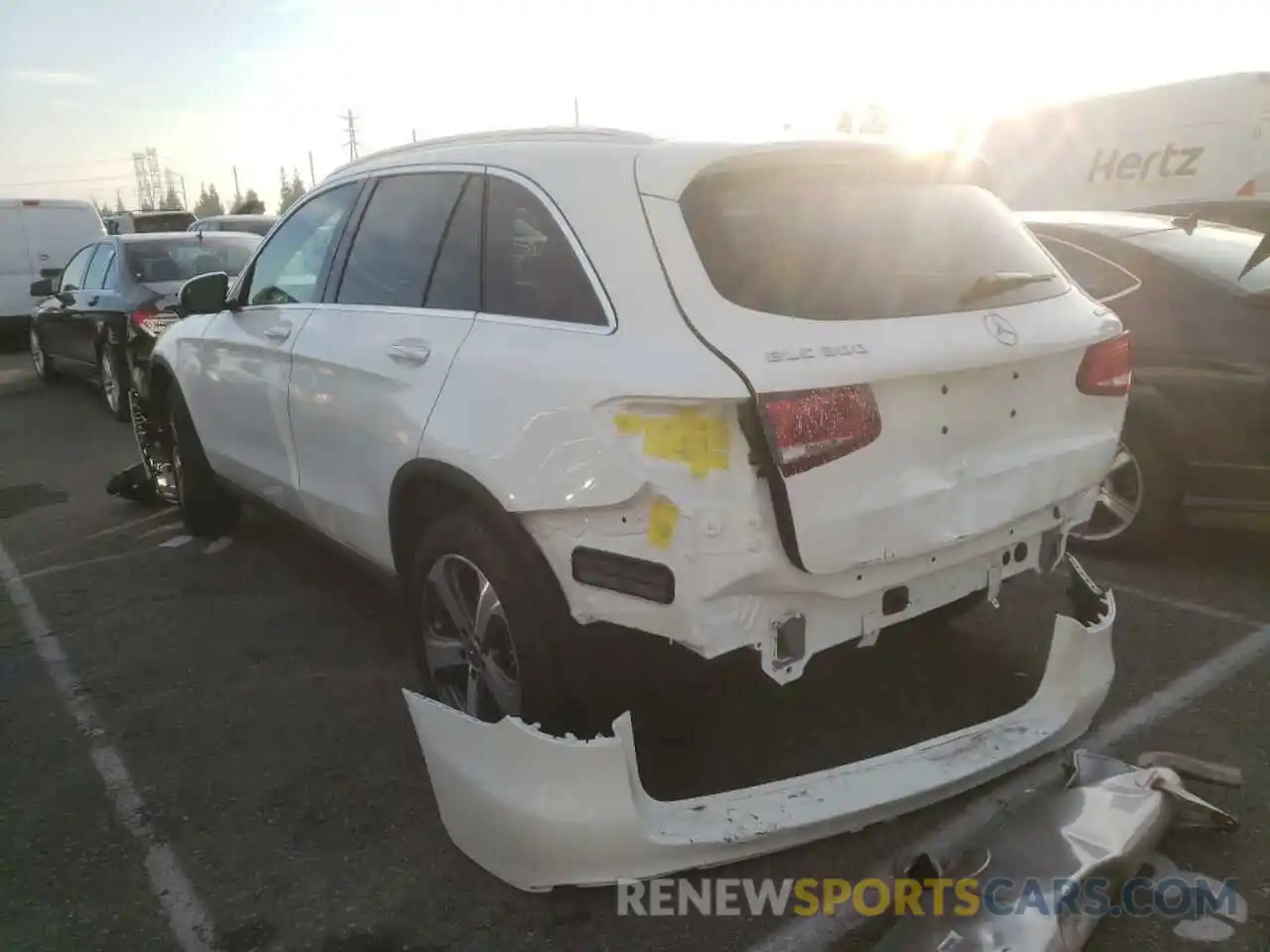 3 Photograph of a damaged car WDC0G4KB4KV179340 MERCEDES-BENZ GLC-CLASS 2019