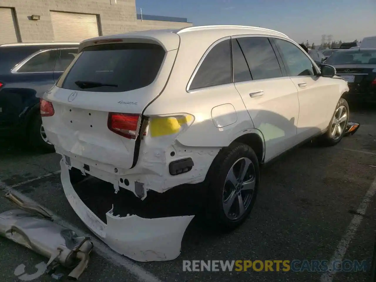 4 Photograph of a damaged car WDC0G4KB4KV179340 MERCEDES-BENZ GLC-CLASS 2019