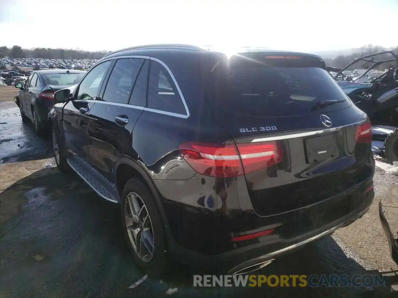 3 Photograph of a damaged car WDC0G4KB4KV183971 MERCEDES-BENZ GLC-CLASS 2019