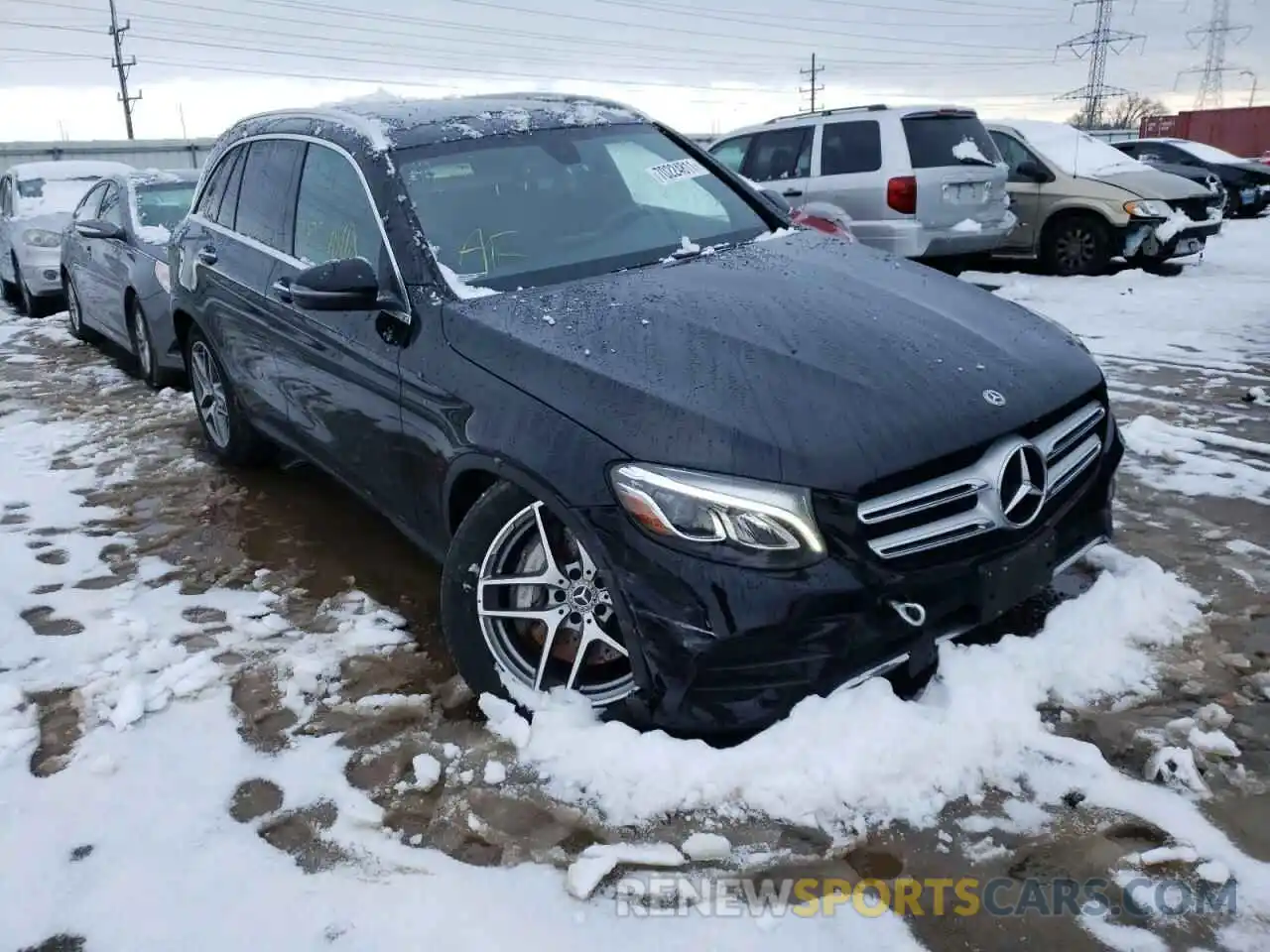 1 Photograph of a damaged car WDC0G4KB4KV184246 MERCEDES-BENZ GLC-CLASS 2019