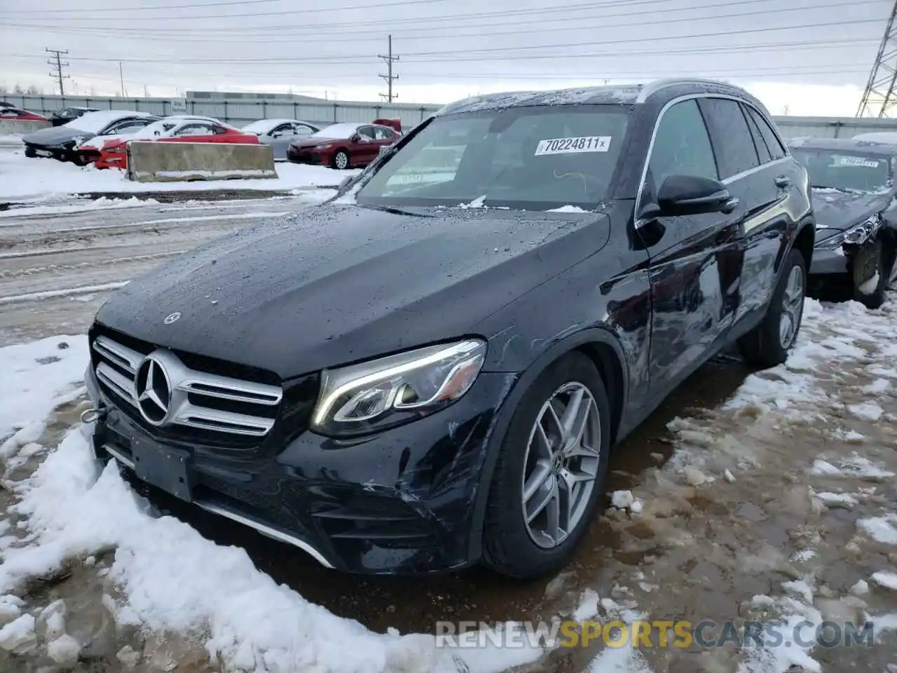 2 Photograph of a damaged car WDC0G4KB4KV184246 MERCEDES-BENZ GLC-CLASS 2019