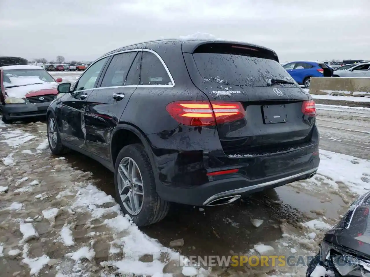 3 Photograph of a damaged car WDC0G4KB4KV184246 MERCEDES-BENZ GLC-CLASS 2019