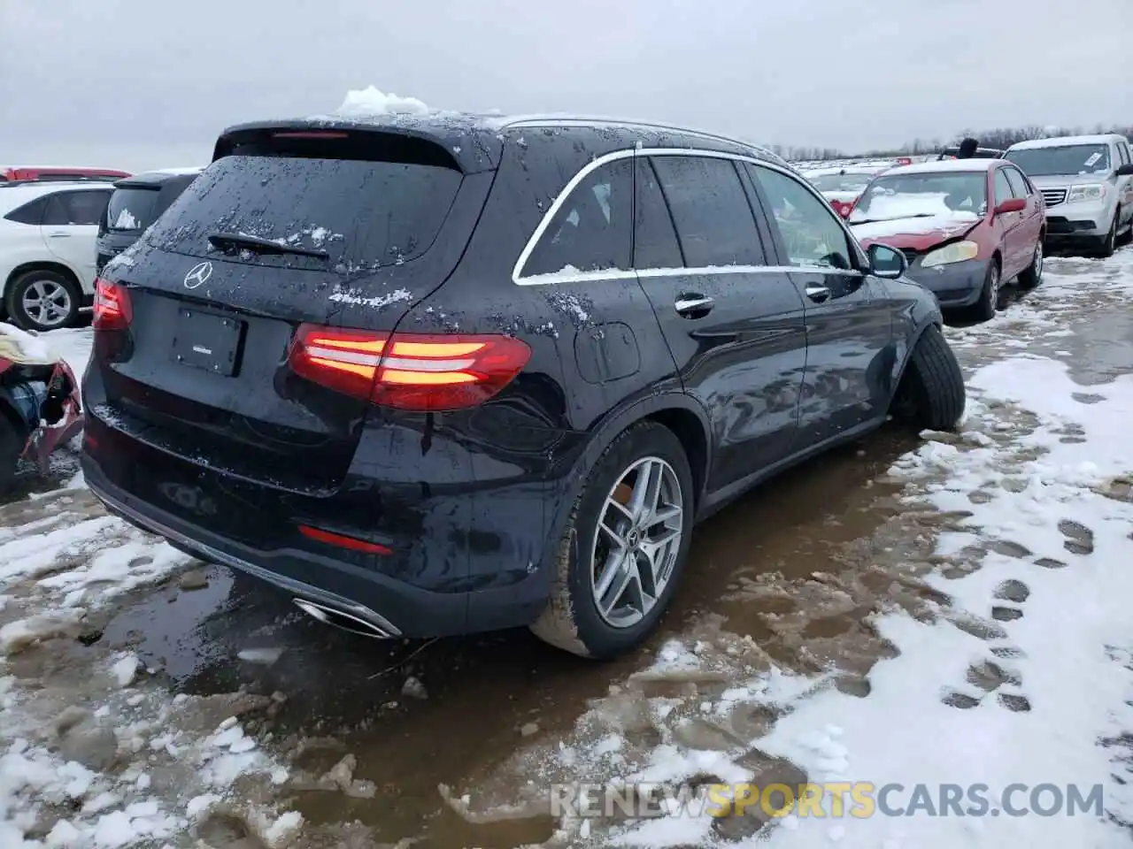 4 Фотография поврежденного автомобиля WDC0G4KB4KV184246 MERCEDES-BENZ GLC-CLASS 2019