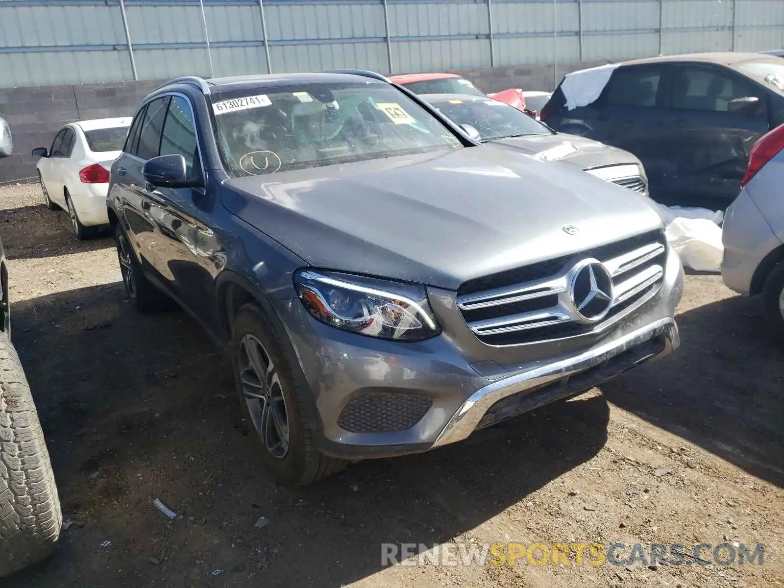 1 Photograph of a damaged car WDC0G4KB4KV192055 MERCEDES-BENZ GLC-CLASS 2019