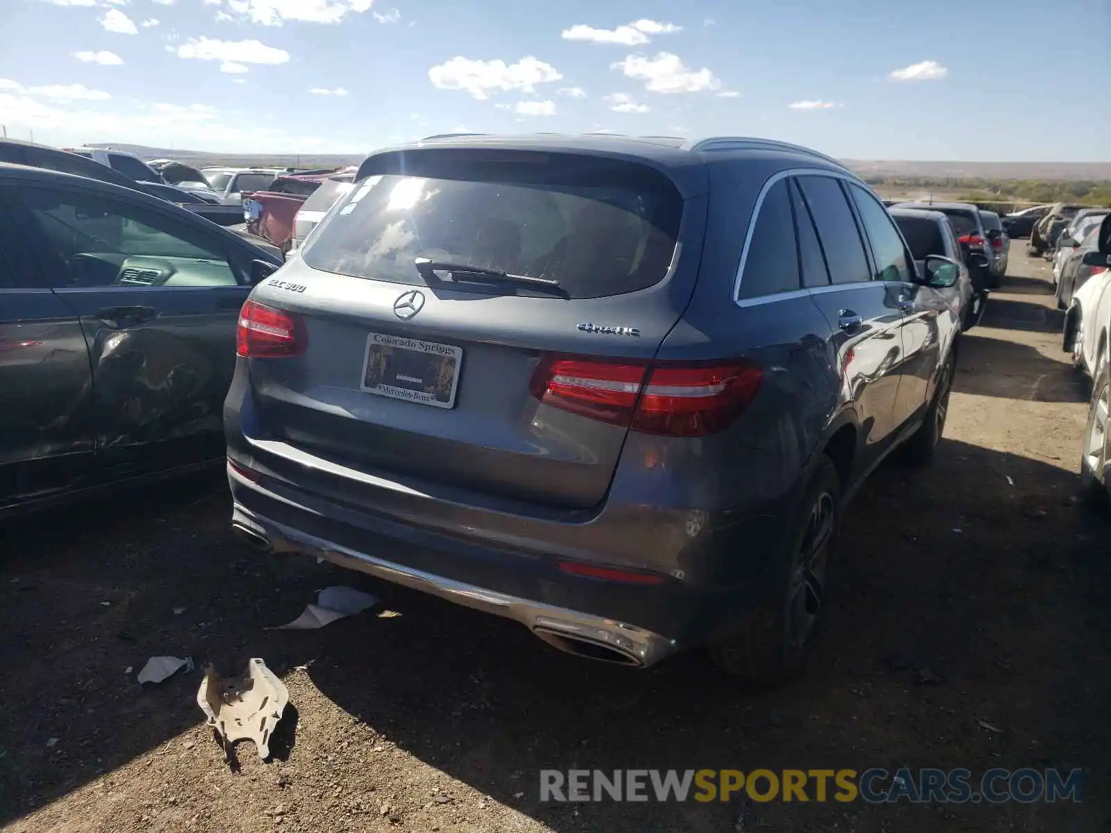 4 Photograph of a damaged car WDC0G4KB4KV192055 MERCEDES-BENZ GLC-CLASS 2019