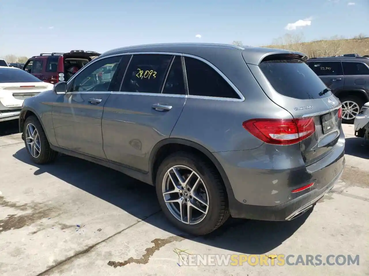 3 Photograph of a damaged car WDC0G4KB5KF486414 MERCEDES-BENZ GLC-CLASS 2019