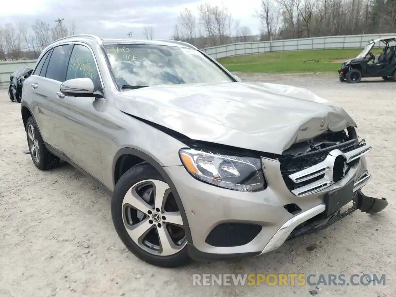 1 Photograph of a damaged car WDC0G4KB5KV121611 MERCEDES-BENZ GLC-CLASS 2019