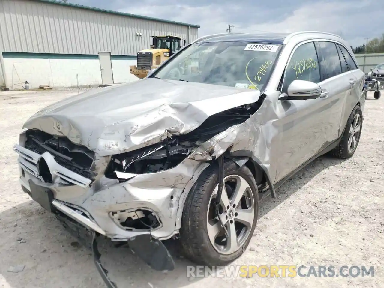 2 Photograph of a damaged car WDC0G4KB5KV121611 MERCEDES-BENZ GLC-CLASS 2019