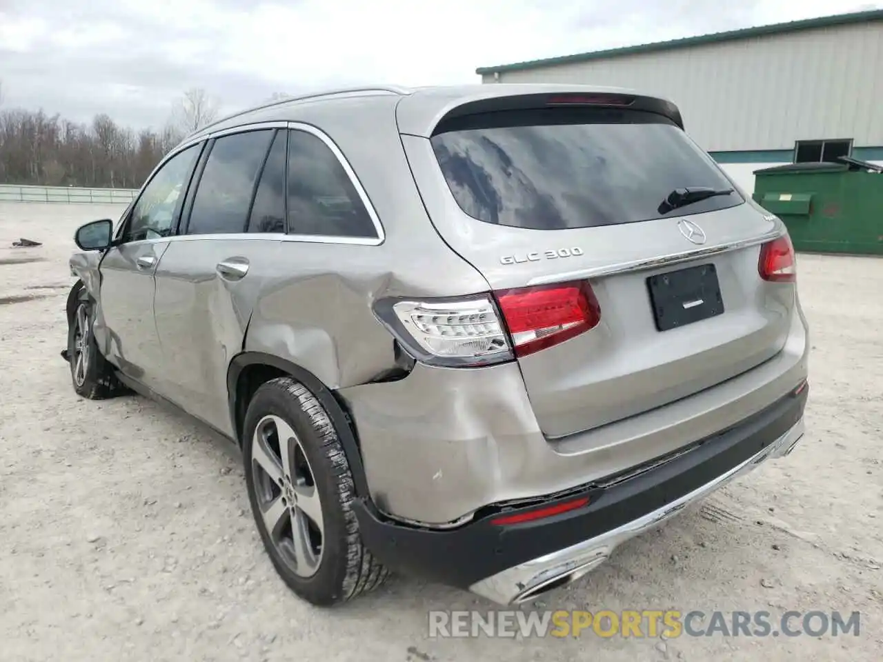 3 Фотография поврежденного автомобиля WDC0G4KB5KV121611 MERCEDES-BENZ GLC-CLASS 2019