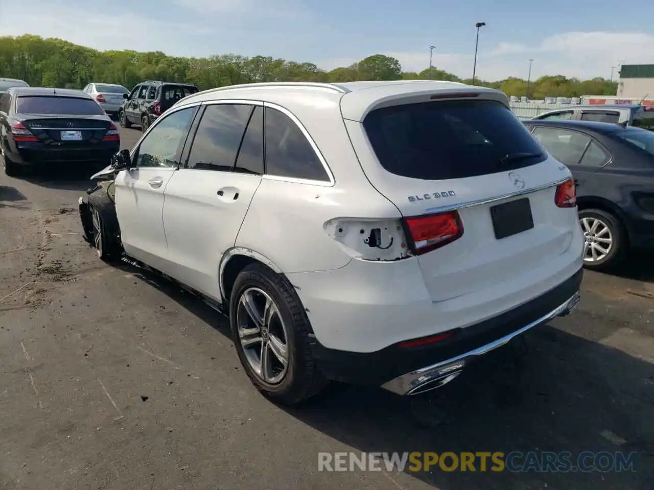 3 Photograph of a damaged car WDC0G4KB5KV134049 MERCEDES-BENZ GLC-CLASS 2019