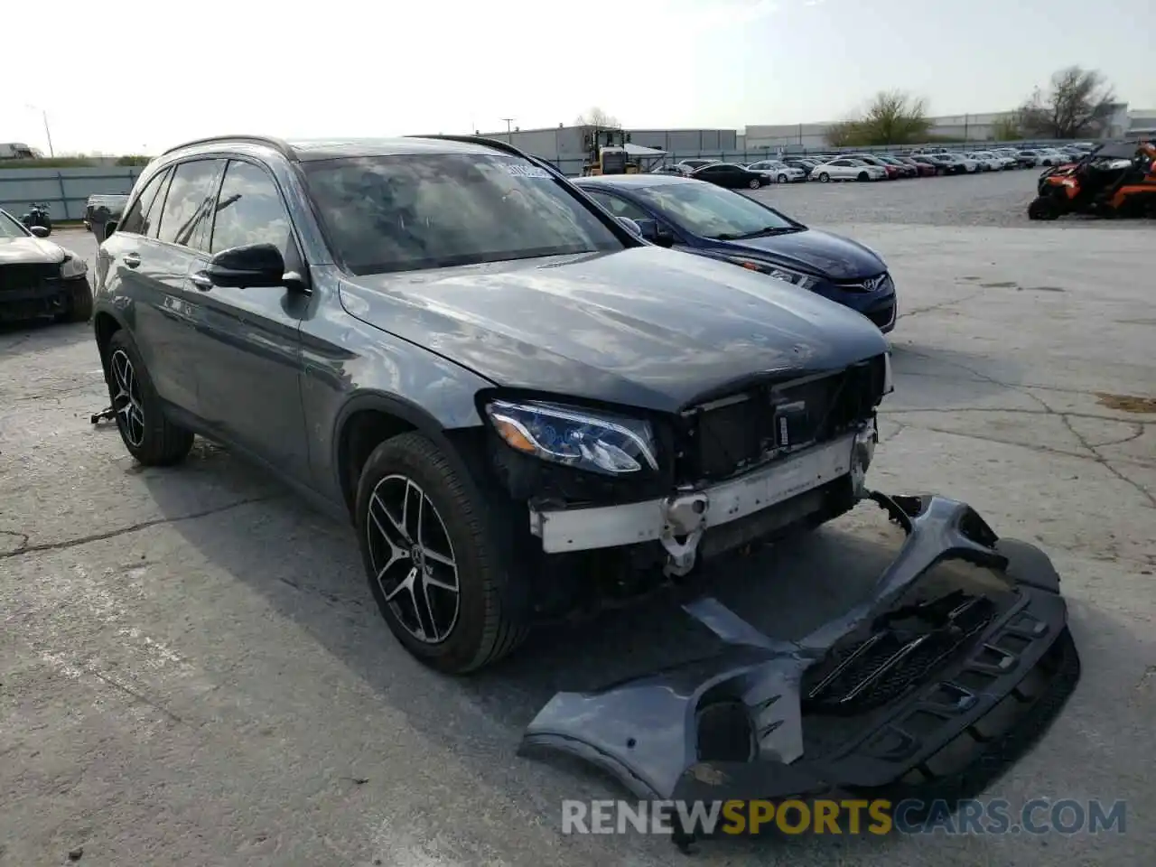 1 Photograph of a damaged car WDC0G4KB5KV148324 MERCEDES-BENZ GLC-CLASS 2019