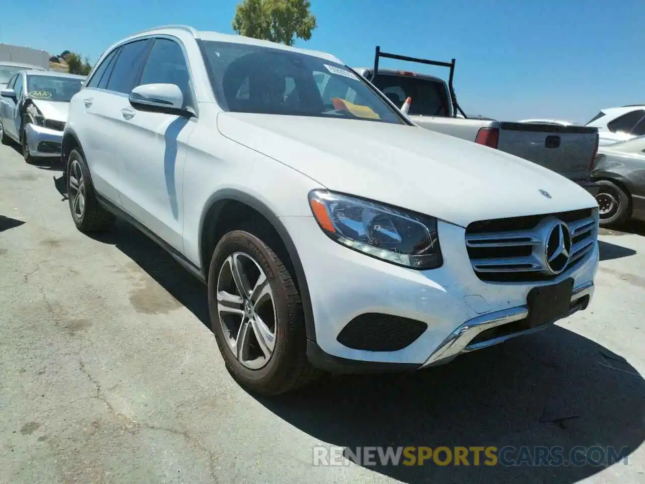 1 Photograph of a damaged car WDC0G4KB5KV150039 MERCEDES-BENZ GLC-CLASS 2019