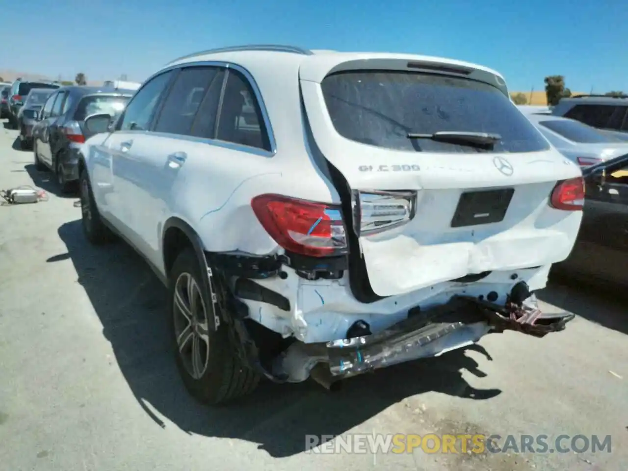 3 Photograph of a damaged car WDC0G4KB5KV150039 MERCEDES-BENZ GLC-CLASS 2019