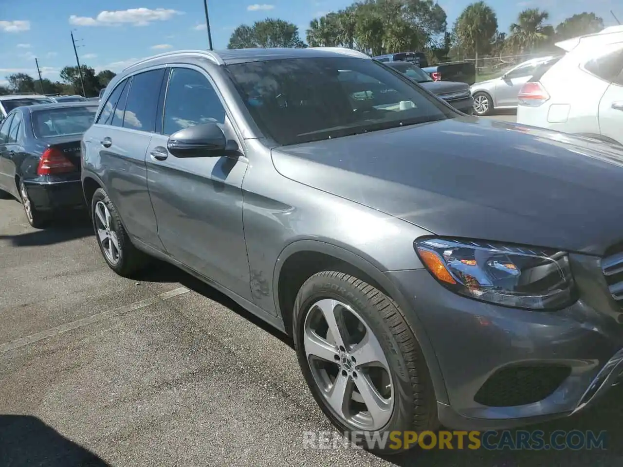 1 Photograph of a damaged car WDC0G4KB5KV167827 MERCEDES-BENZ GLC-CLASS 2019