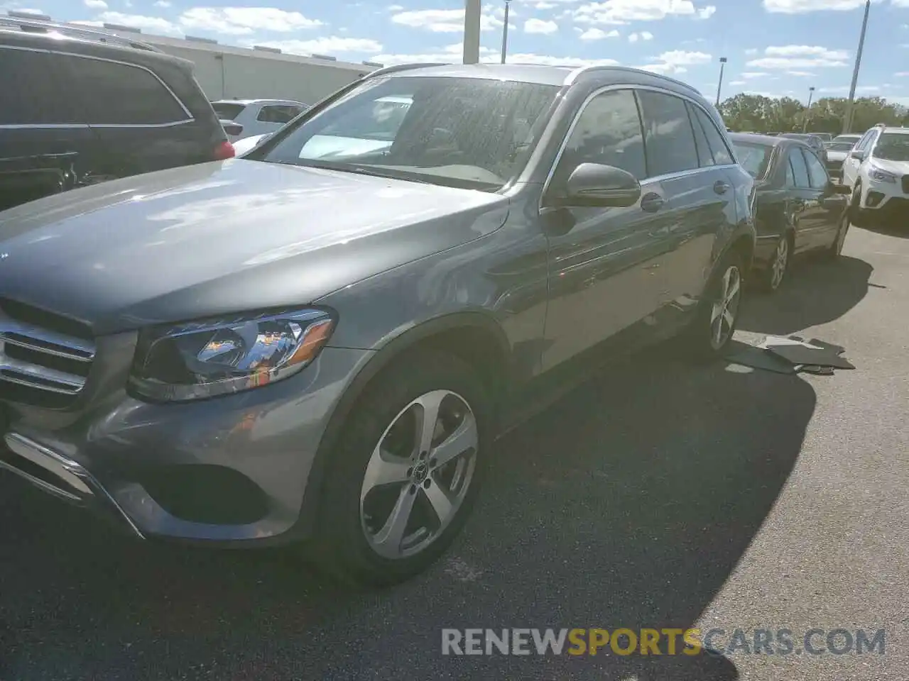 2 Photograph of a damaged car WDC0G4KB5KV167827 MERCEDES-BENZ GLC-CLASS 2019