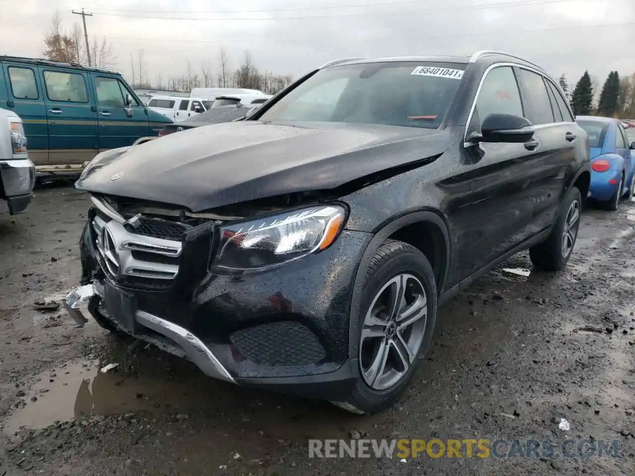 2 Photograph of a damaged car WDC0G4KB5KV169142 MERCEDES-BENZ GLC-CLASS 2019