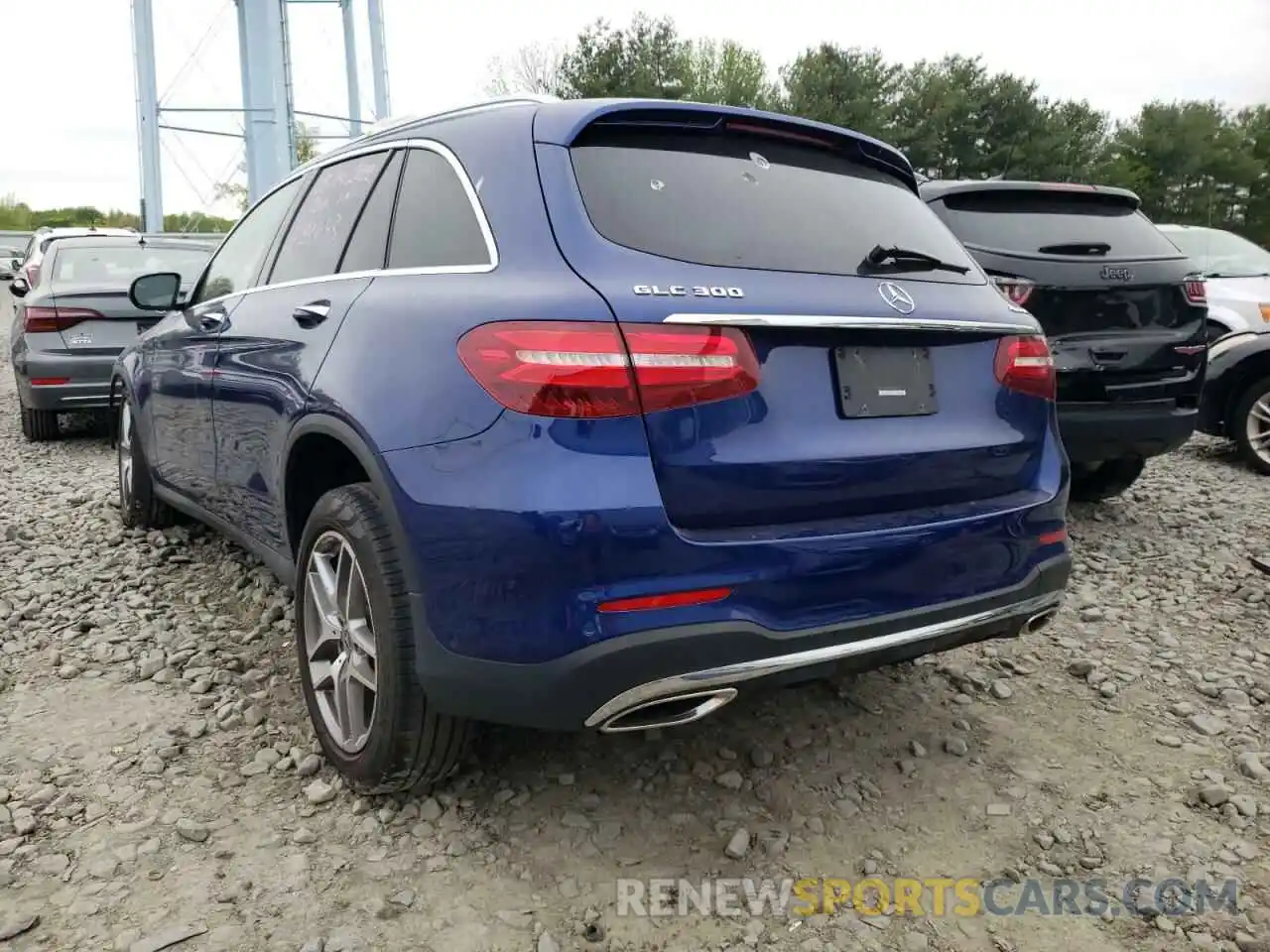 3 Photograph of a damaged car WDC0G4KB5KV171148 MERCEDES-BENZ GLC-CLASS 2019