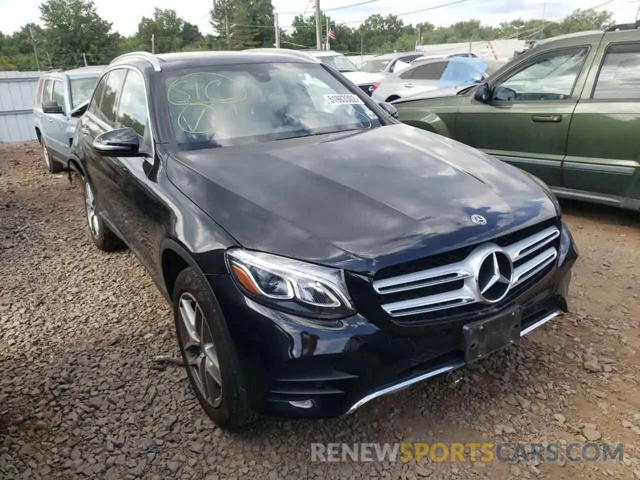 1 Photograph of a damaged car WDC0G4KB5KV190699 MERCEDES-BENZ GLC-CLASS 2019