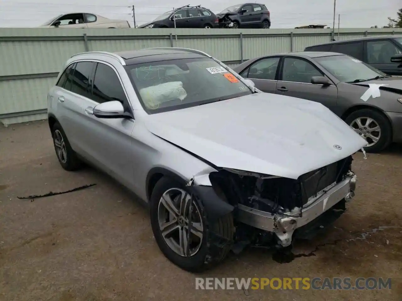 1 Photograph of a damaged car WDC0G4KB5KV190976 MERCEDES-BENZ GLC-CLASS 2019