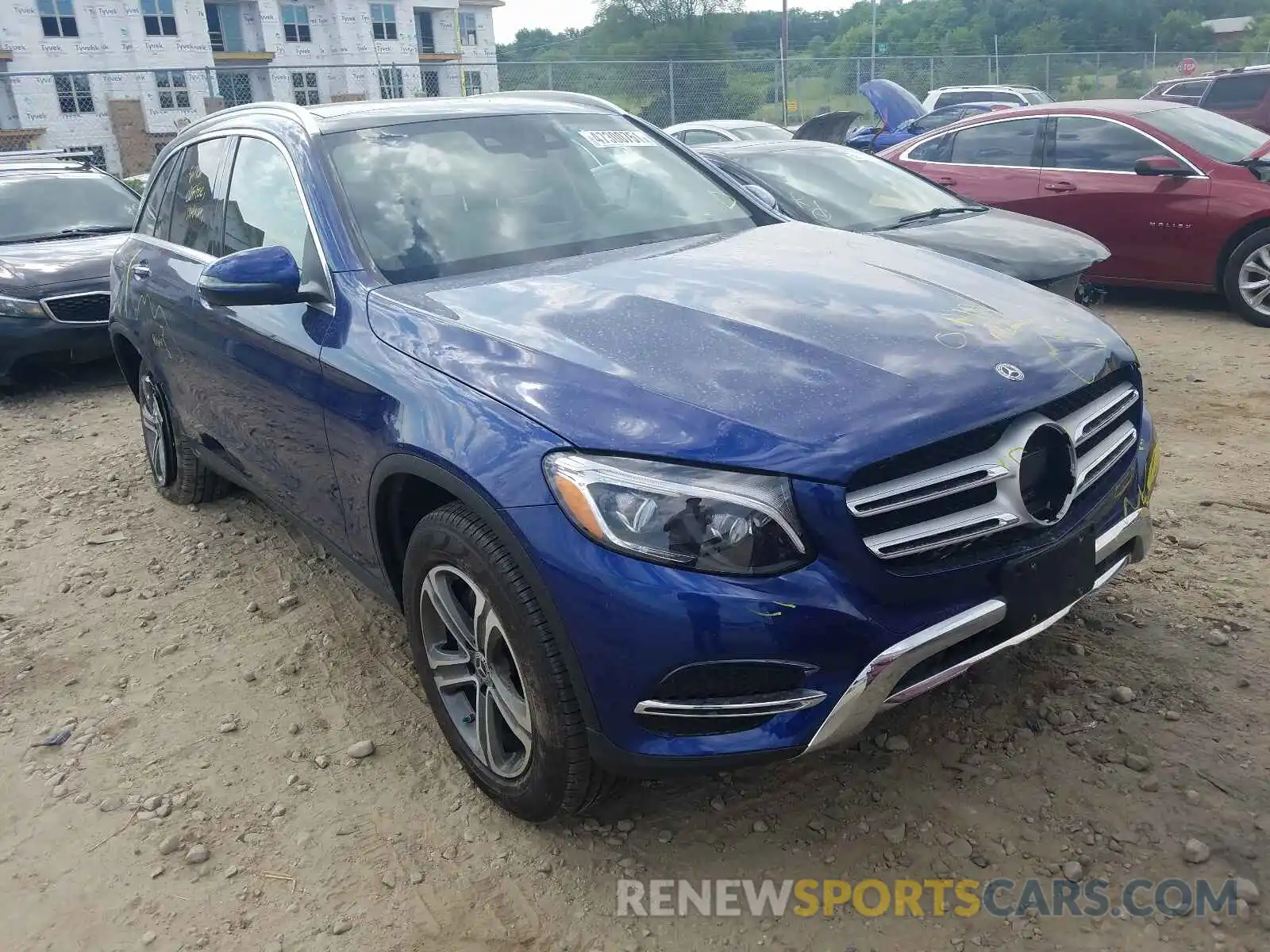 1 Photograph of a damaged car WDC0G4KB5KV192842 MERCEDES-BENZ GLC-CLASS 2019