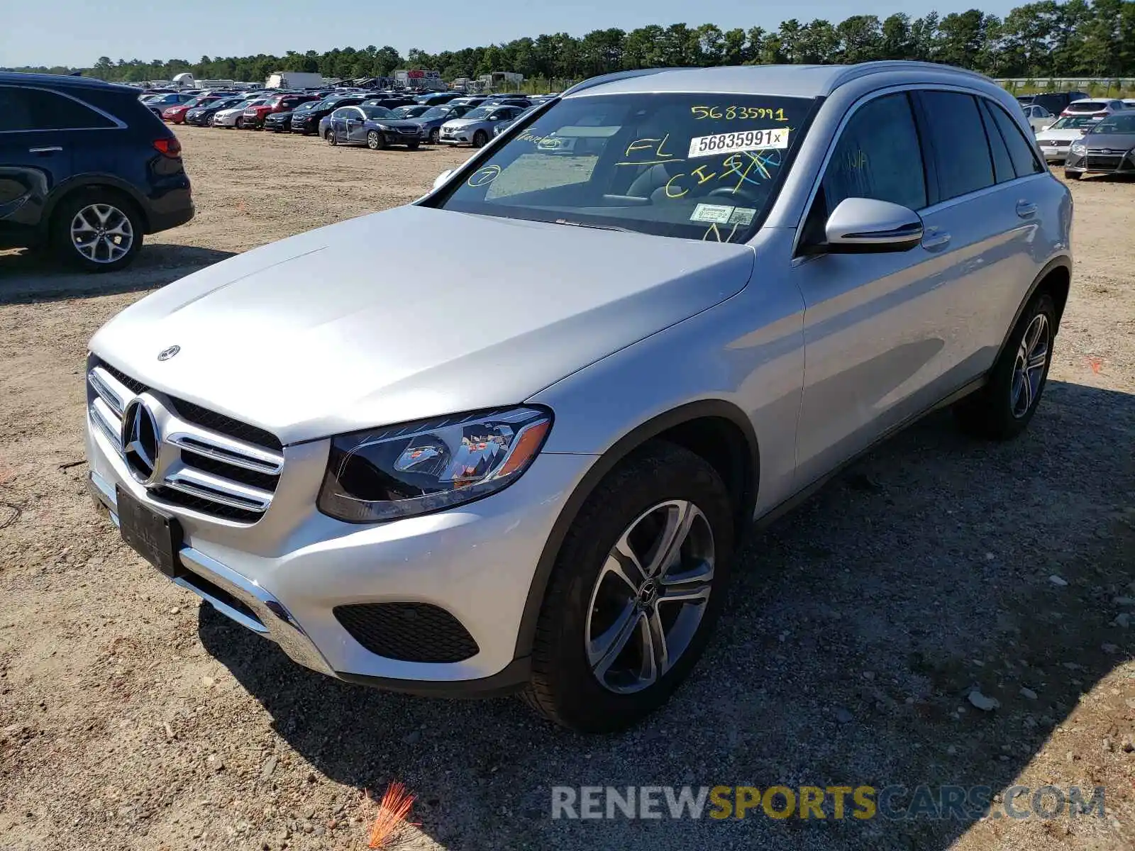 2 Photograph of a damaged car WDC0G4KB5KV196812 MERCEDES-BENZ GLC-CLASS 2019