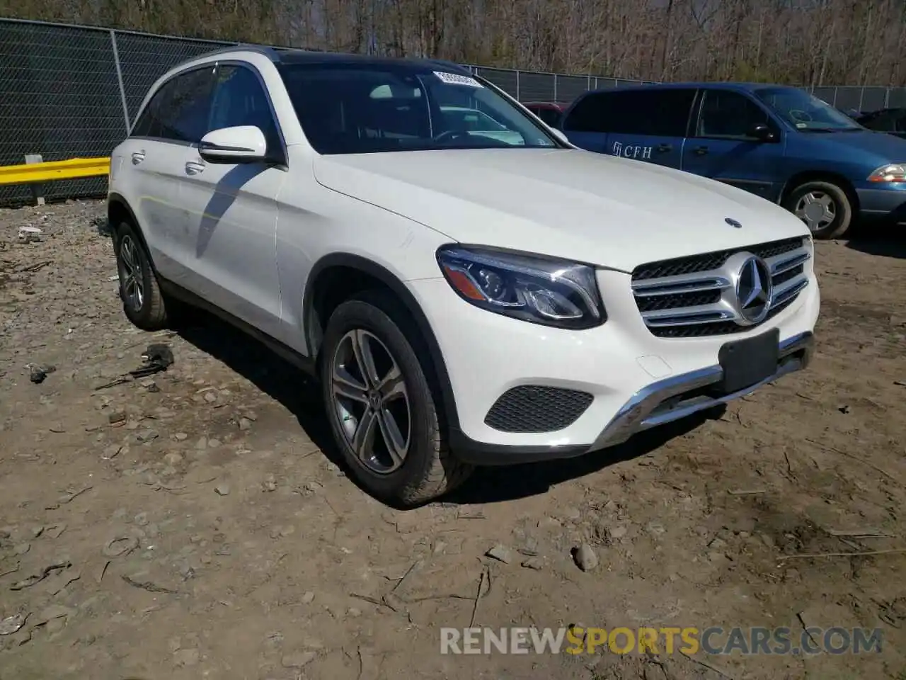 1 Photograph of a damaged car WDC0G4KB6K1005342 MERCEDES-BENZ GLC-CLASS 2019