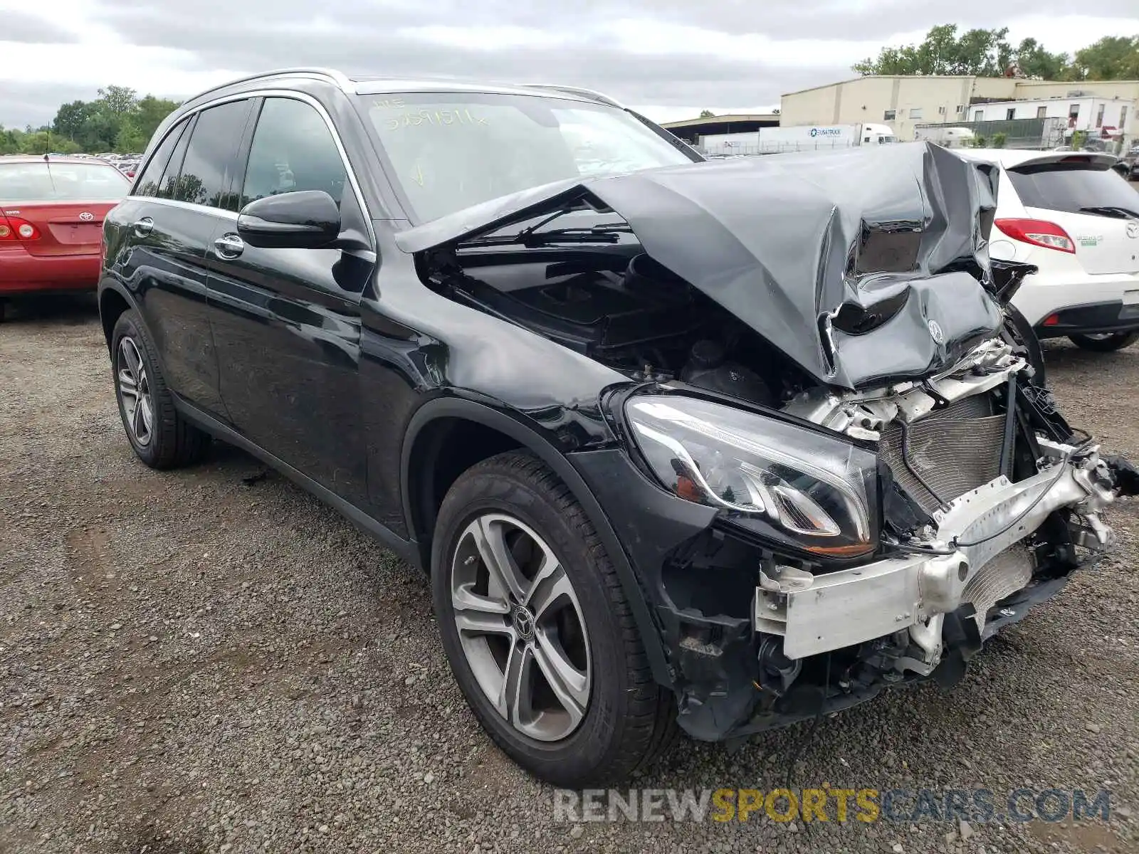 1 Photograph of a damaged car WDC0G4KB6KF567583 MERCEDES-BENZ GLC-CLASS 2019