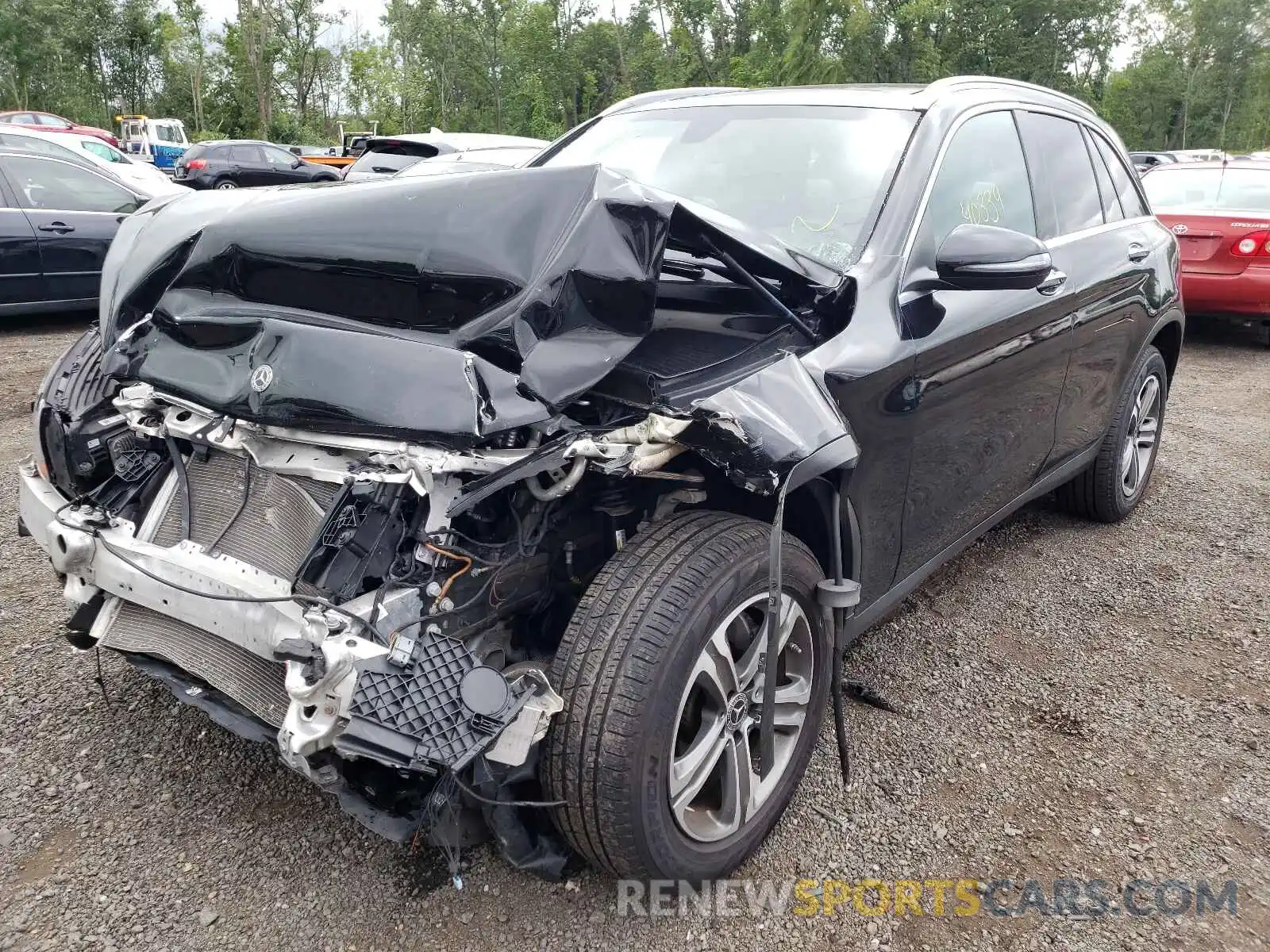 2 Photograph of a damaged car WDC0G4KB6KF567583 MERCEDES-BENZ GLC-CLASS 2019